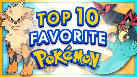 jubileeblais|JubileeBlaiss Top 10 Favorite Pokemon!